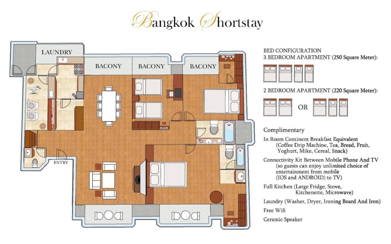Bangkok Shortstay, 2-3Br Sukhumvit Exterior photo